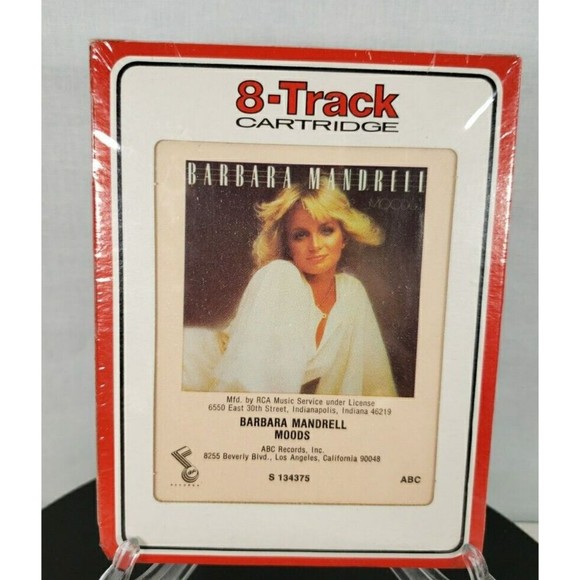 Vintage 1978 Barbara Mandrell MOODS 8-Track Cartridge Tape - Picture 2 of 11